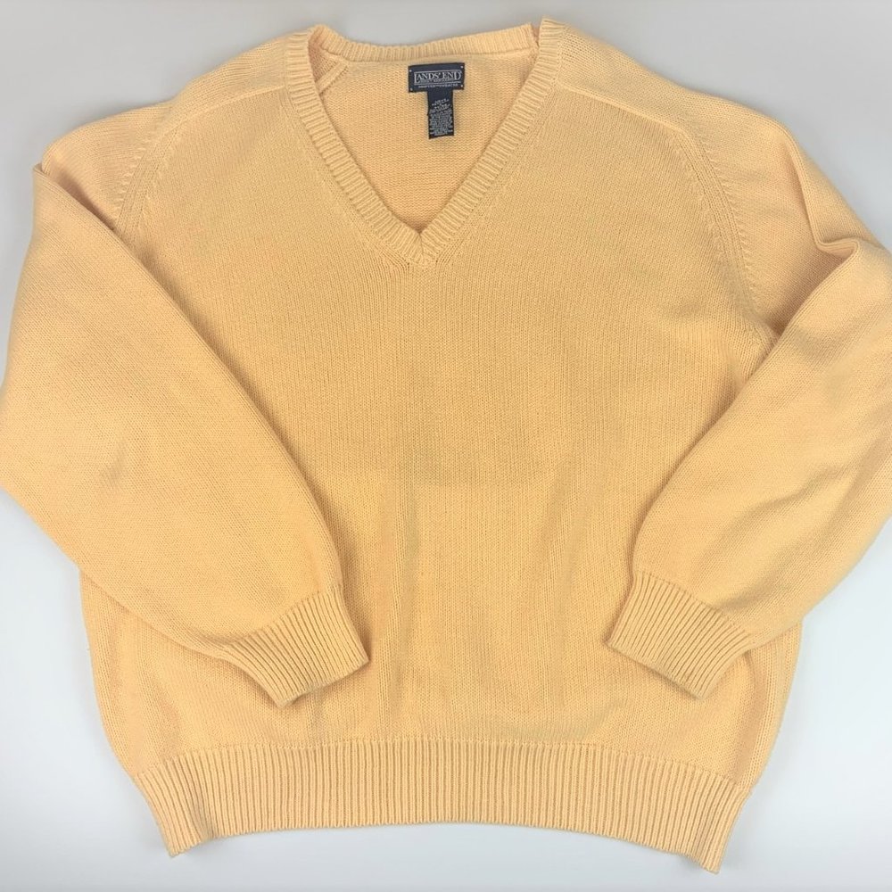 LANDS' END Size L 42-44 The Drifter Sweater